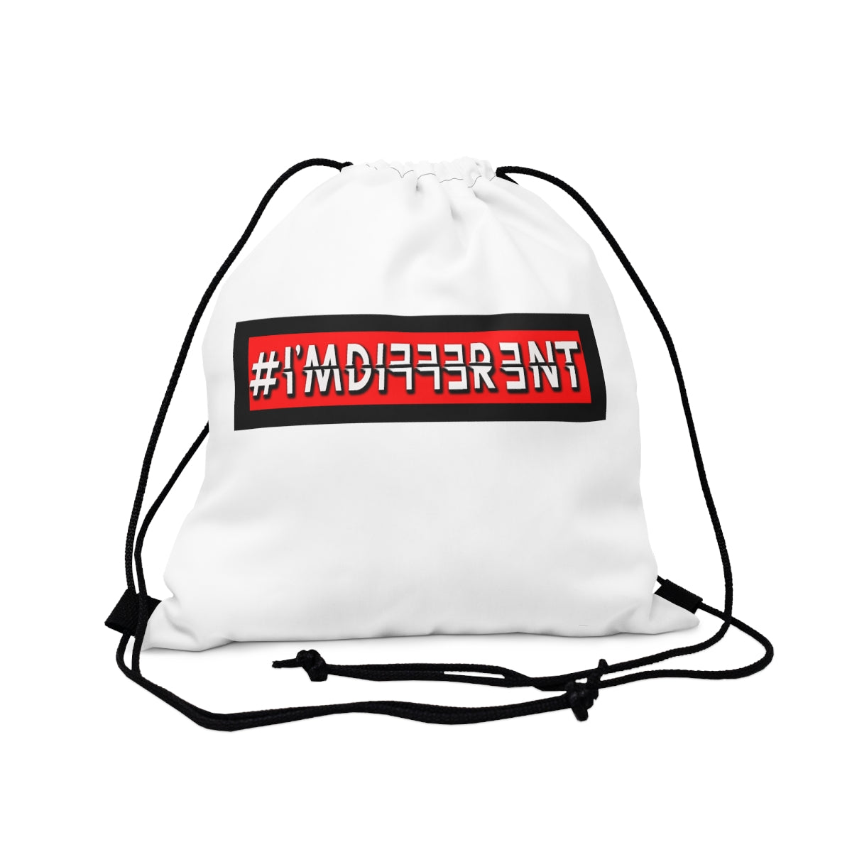 #I'mDifferent Outdoor Drawstring Bag