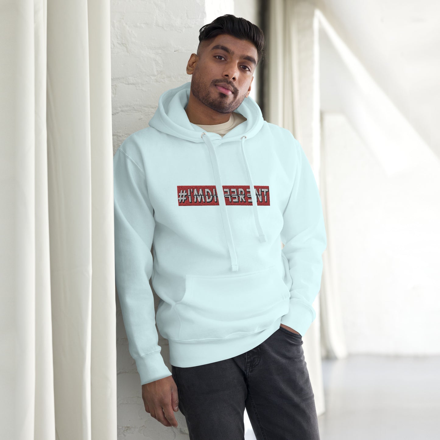 Embroidered Unisex Hoodie